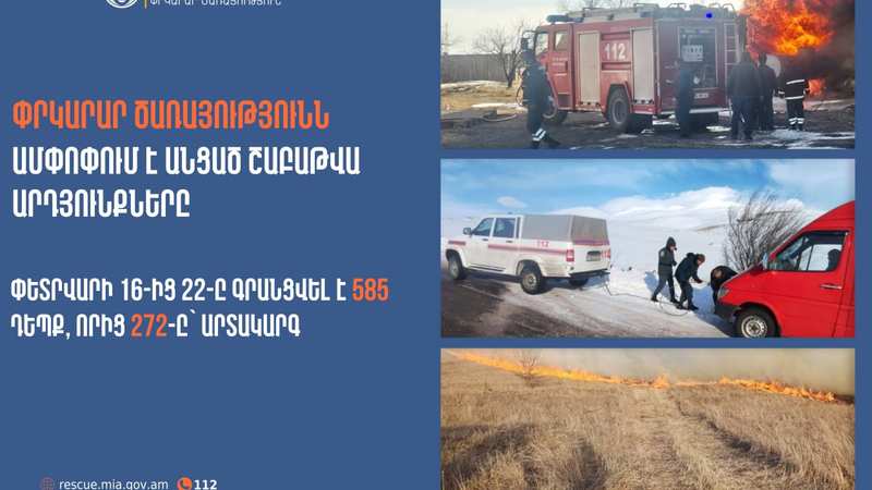 585 cases recorded, 272 of which are emergency: PSC summarizes last week